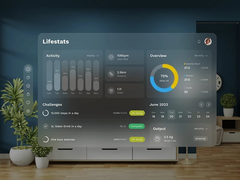 LifeStats — Health Dashboard